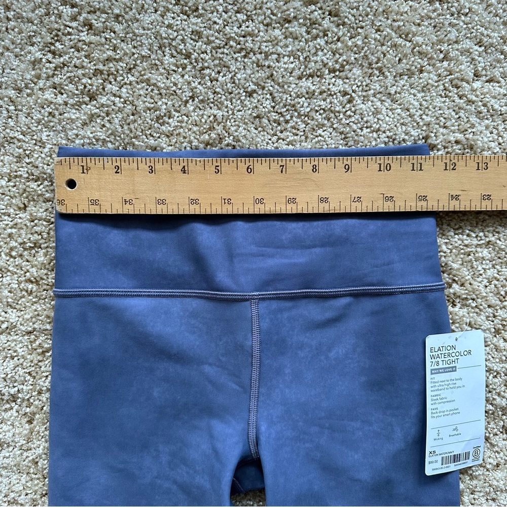 Athleta Elation Watercolor 7/8 Tight NWT‎ XS - Picture 3 of 7